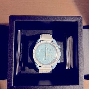 Omega MoonSwatch Mission to Uranus Brand New with Box
